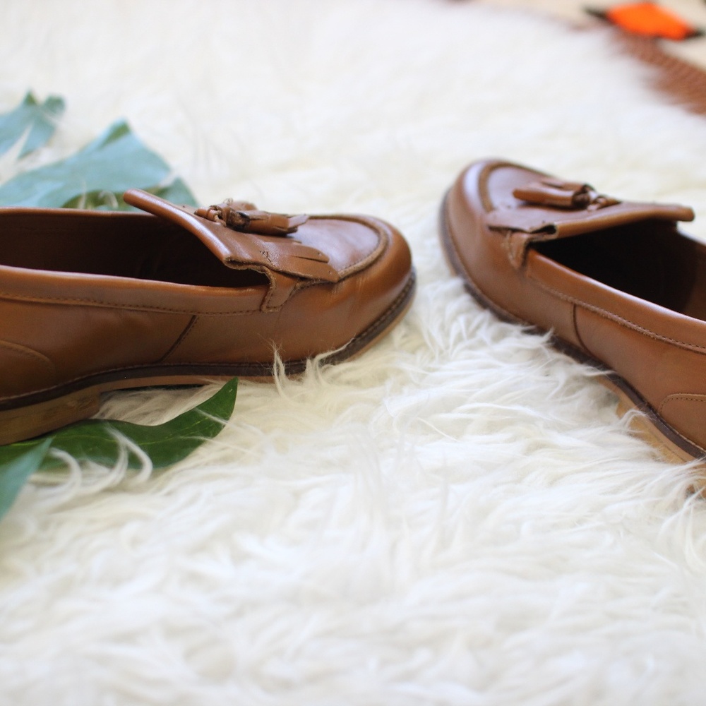 ASOS MAXWELL Leather Loafers Size 4 - Picture 5 of 6